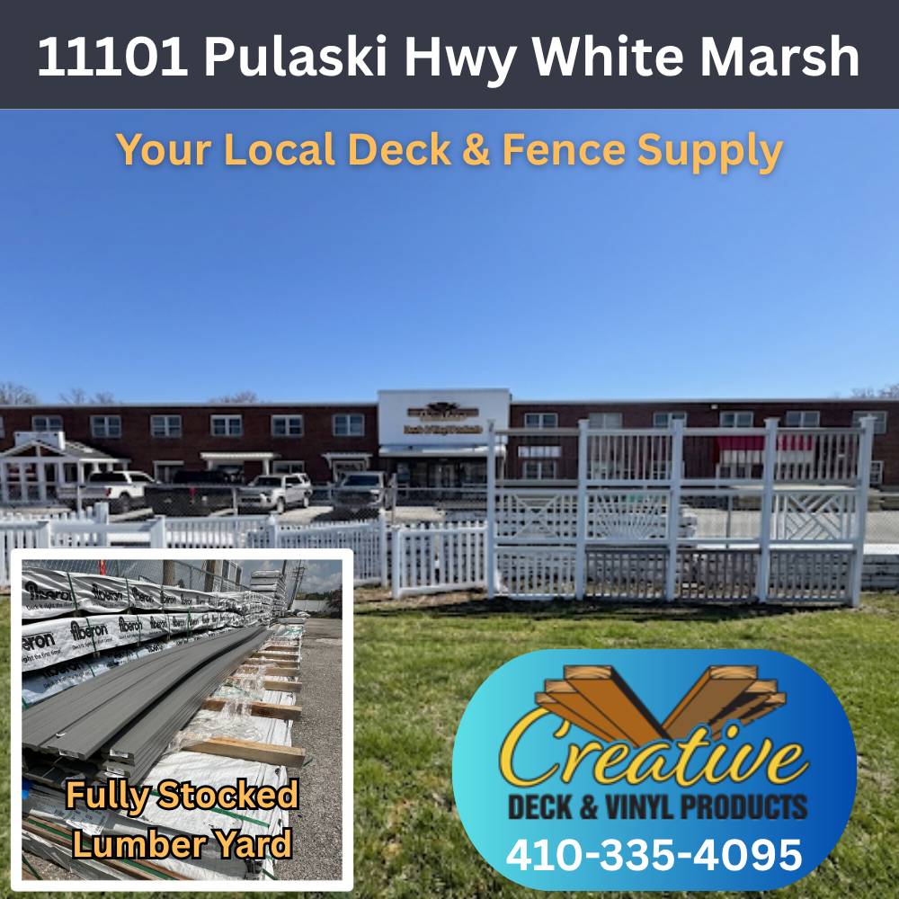 Creative Deck & Vinyl Products | Decks, Fencing & Pergolas in Maryland