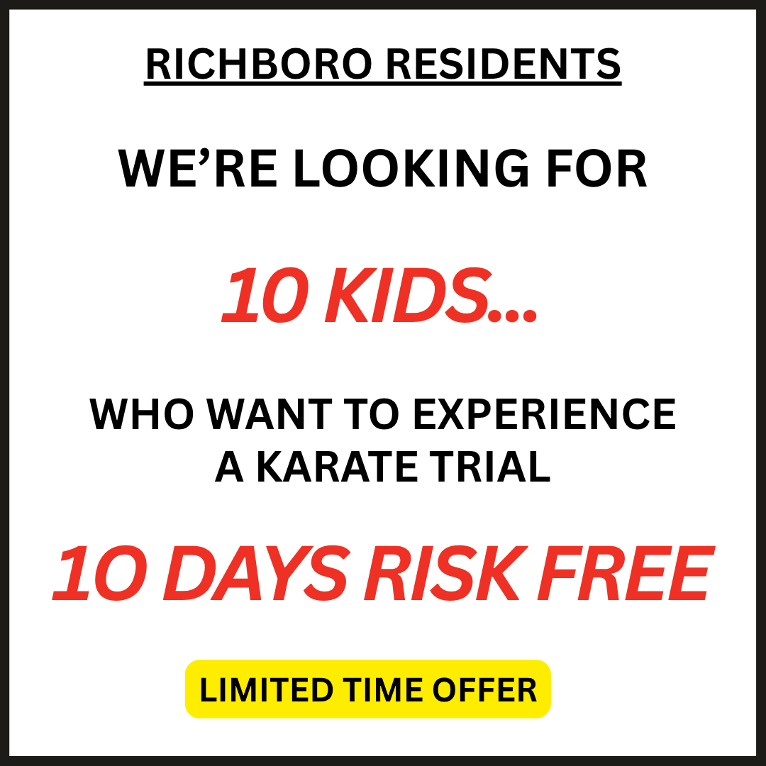 East West Karate Richboro Martial Arts ad creative