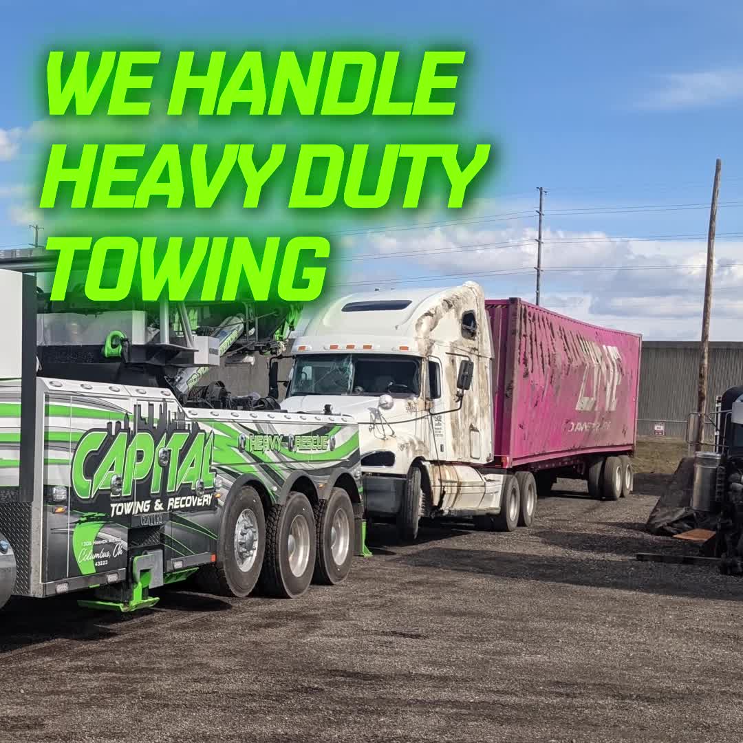 💪 Heavy-Duty Trouble? Capital Towing Has the Muscle to Move It!