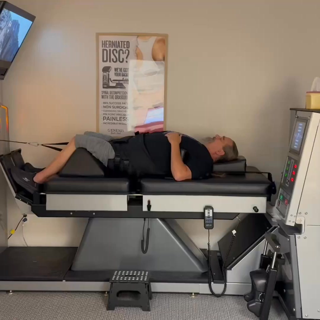 $65 DRX9000 Spinal Decompression Treatment Special for Back, Neck, Sciatica or Disc Pain!