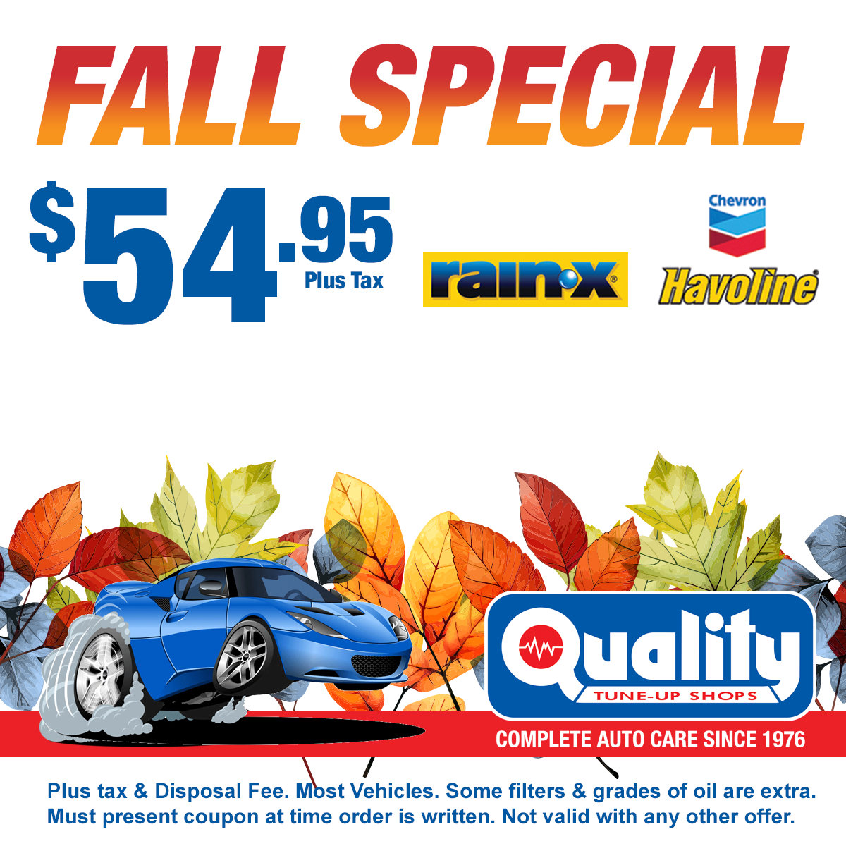 Quality Tune-Up Shops Auto Repair ad creative