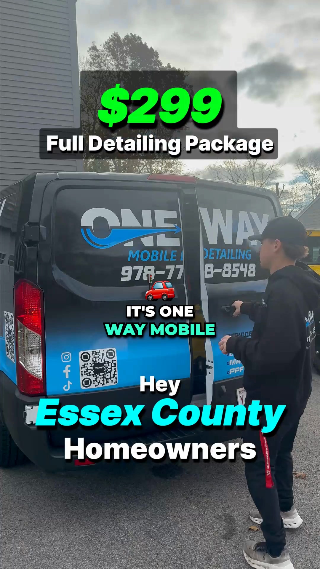 Oneway Mobile Detailing Auto Detailing ad creative