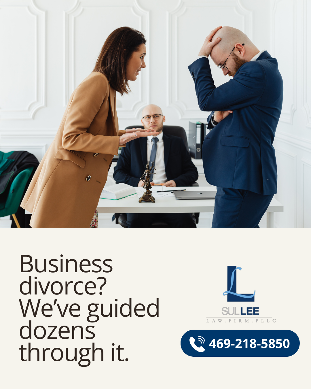 Sul Lee Law Firm., PLLC Business Law ad creative