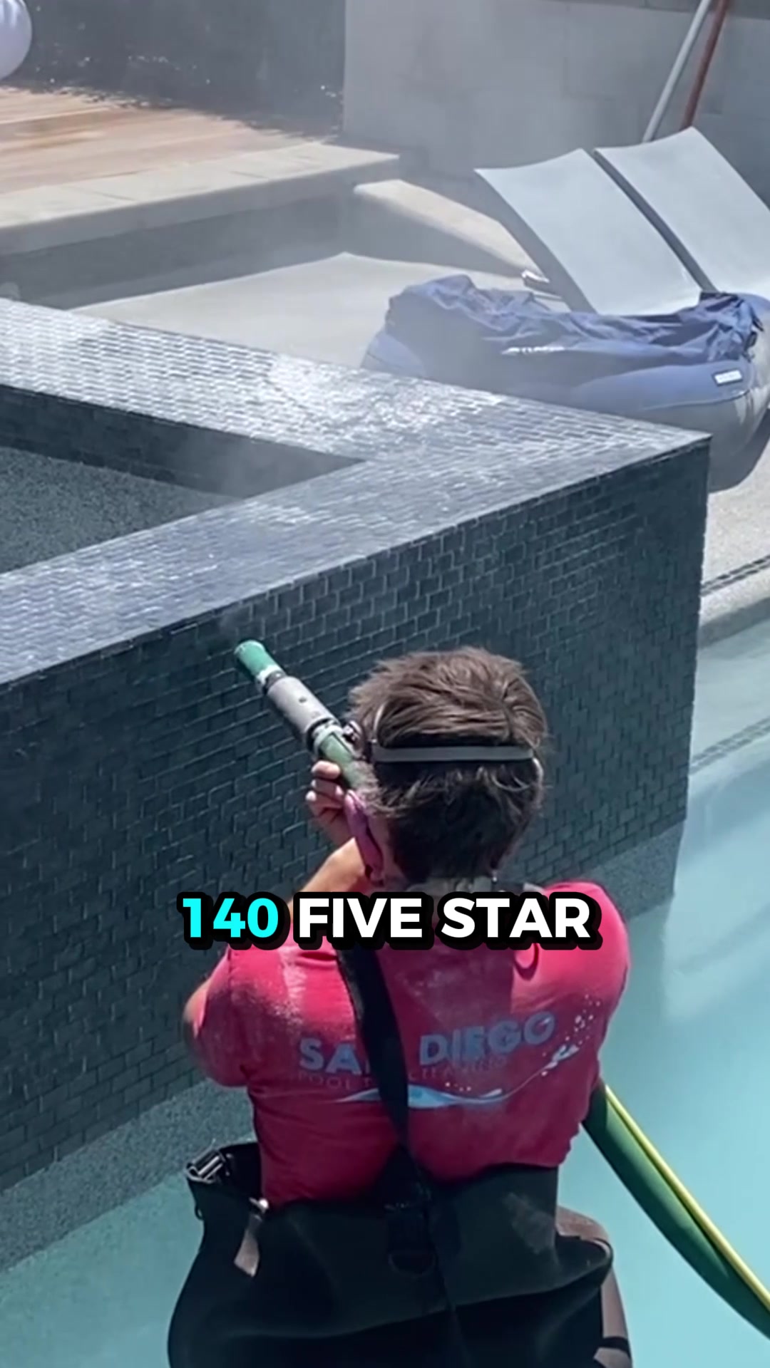 Pool Tile Covered in Buildup?