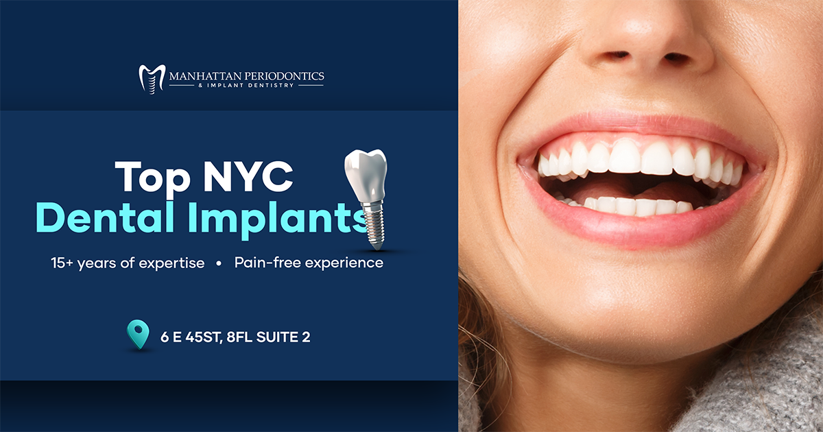 NYC Dental Implants Center Implant Dentist ad creative