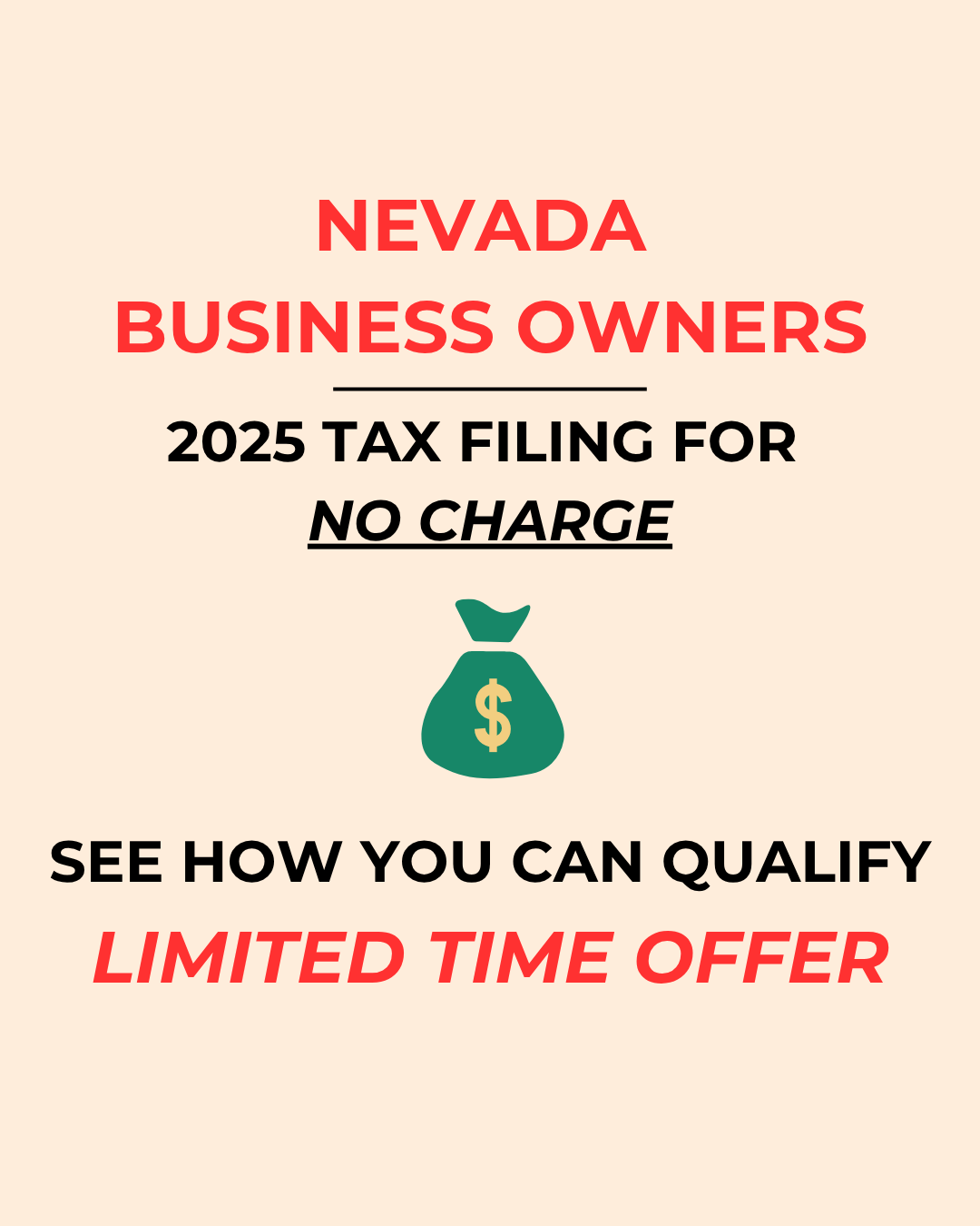 12 Months of Free Bookkeeping for Business Owners!