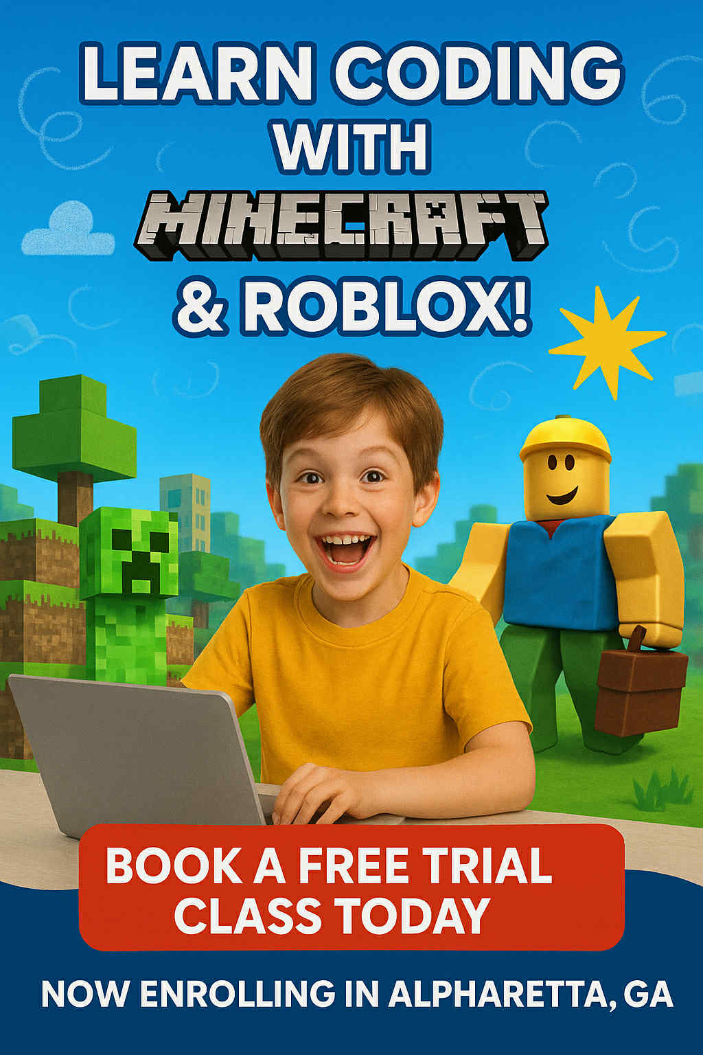 iCode Alpharetta Test Prep & Tutoring ad creative