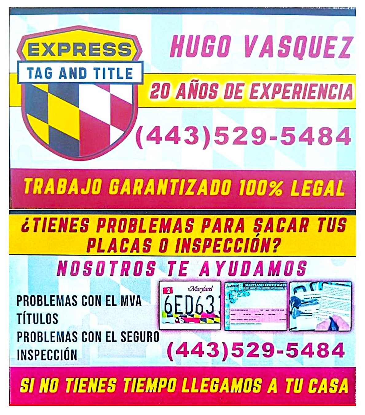 Maryland State Title and Inspection Services