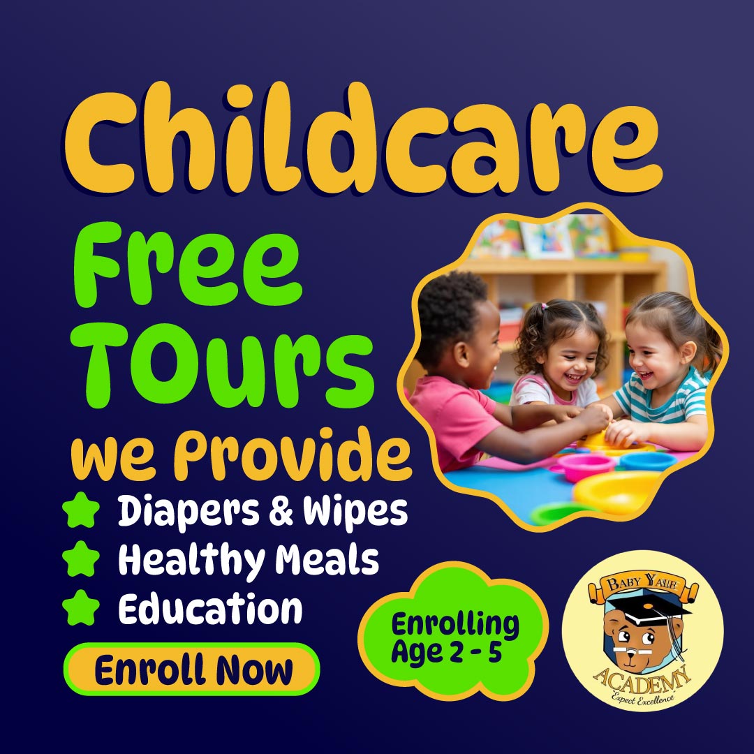 Baby Yale Academy, Inc. Daycare ad creative