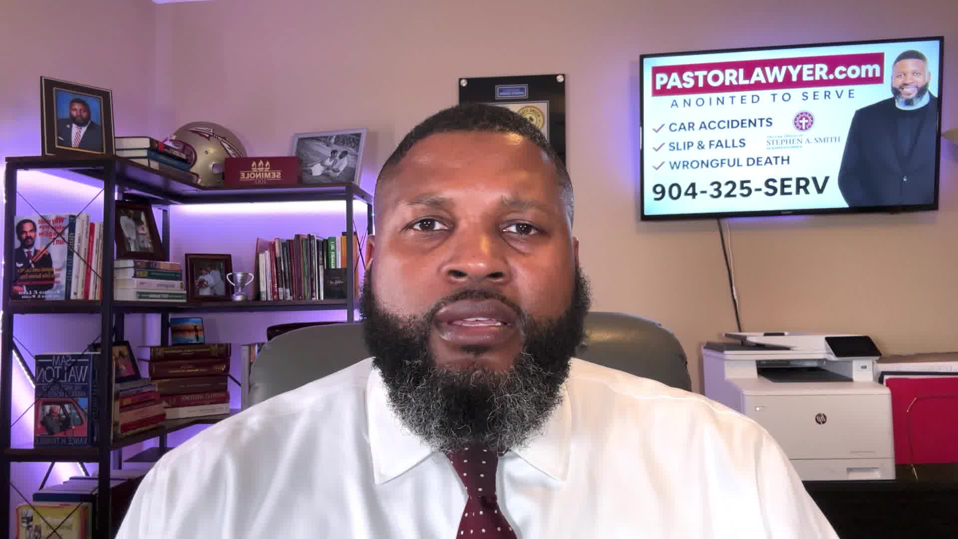 Law Offices of Stephen A. Smith, LLC. Personal Injury ad creative