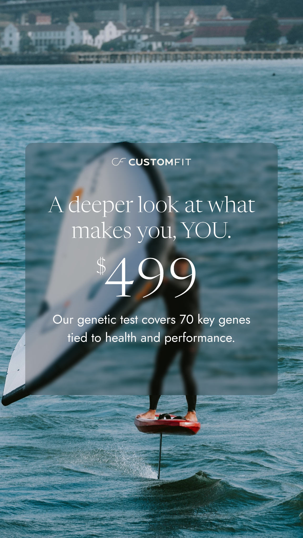 Custom Fit Personal Training & Nutrition Personal Trainer ad creative