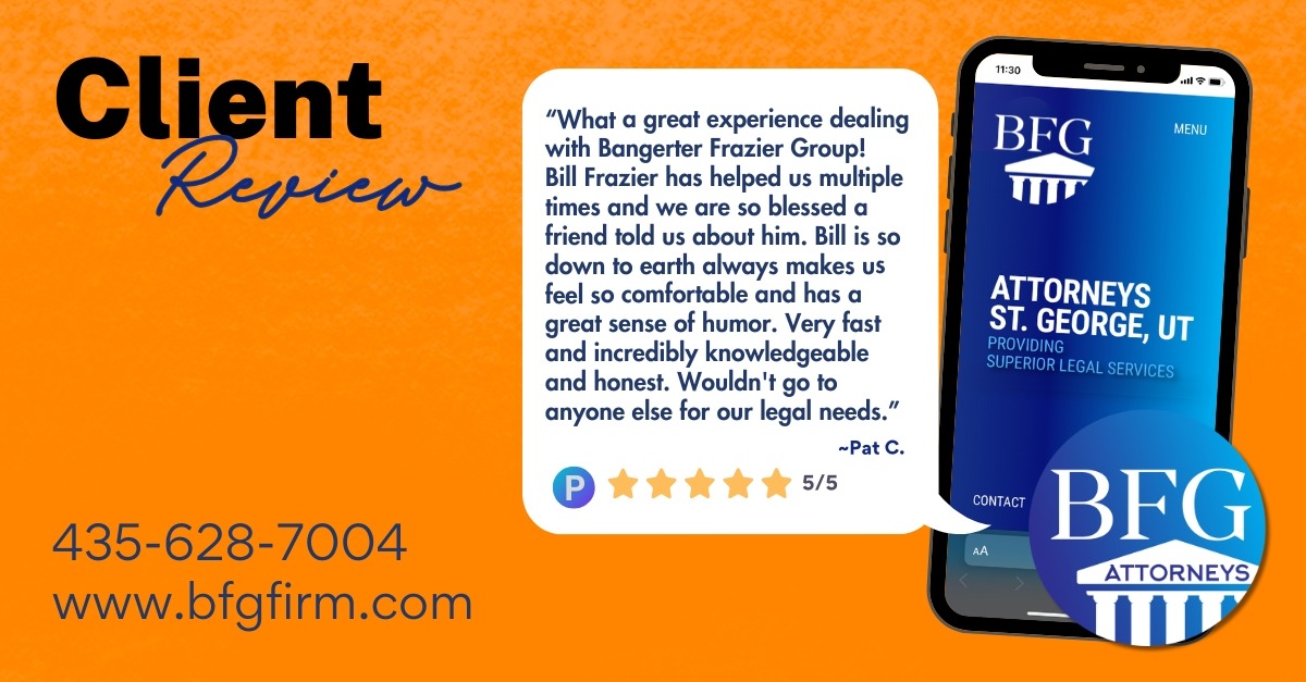 "Down-to-Earth, Knowledgeable, & Fast." - See Why Clients Love Bangerter Frazier Group