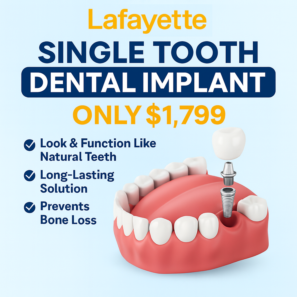 Restoral Dental Implant Dentist ad creative