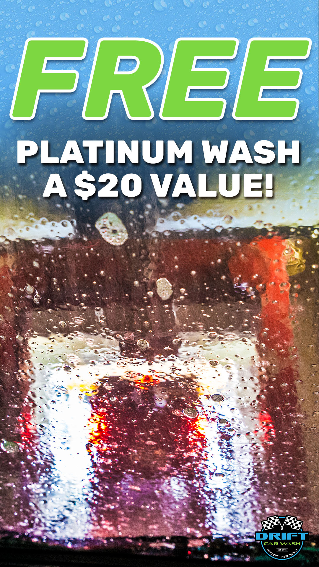 Drift Car Wash Car Wash ad creative