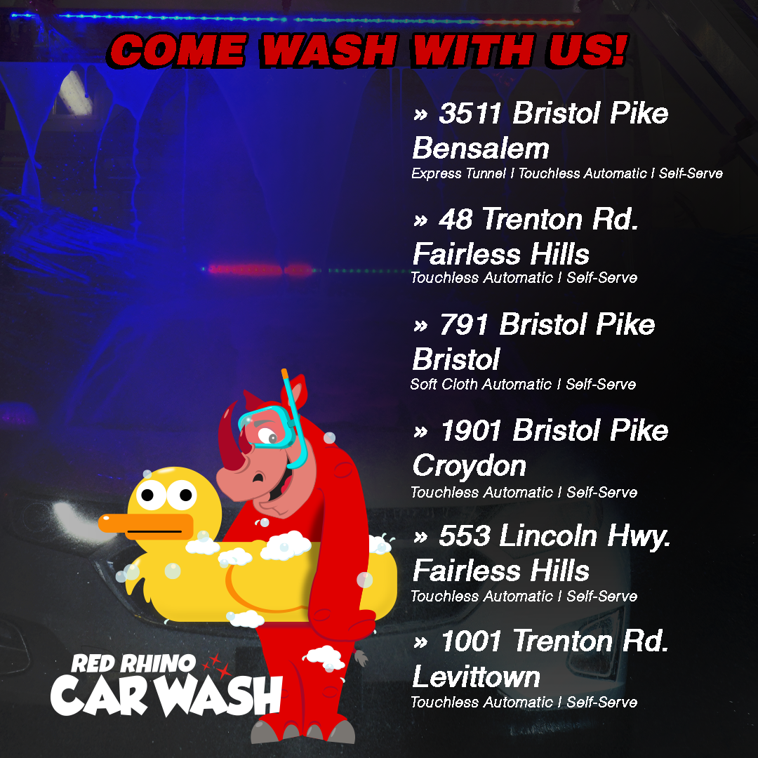 Red Rhino Car Wash Car Wash ad creative
