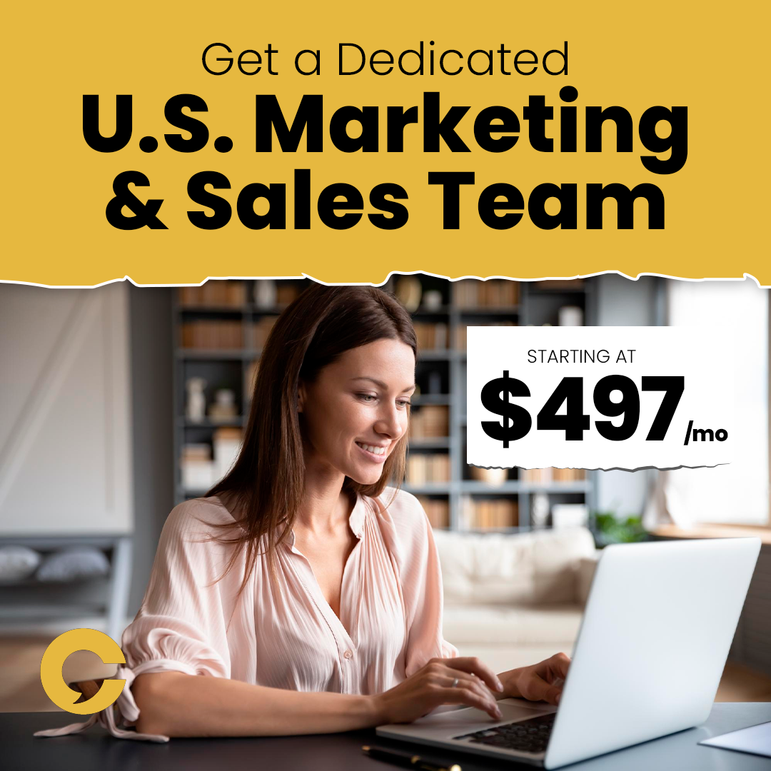 Comma Closers Digital Marketing Agency ad creative