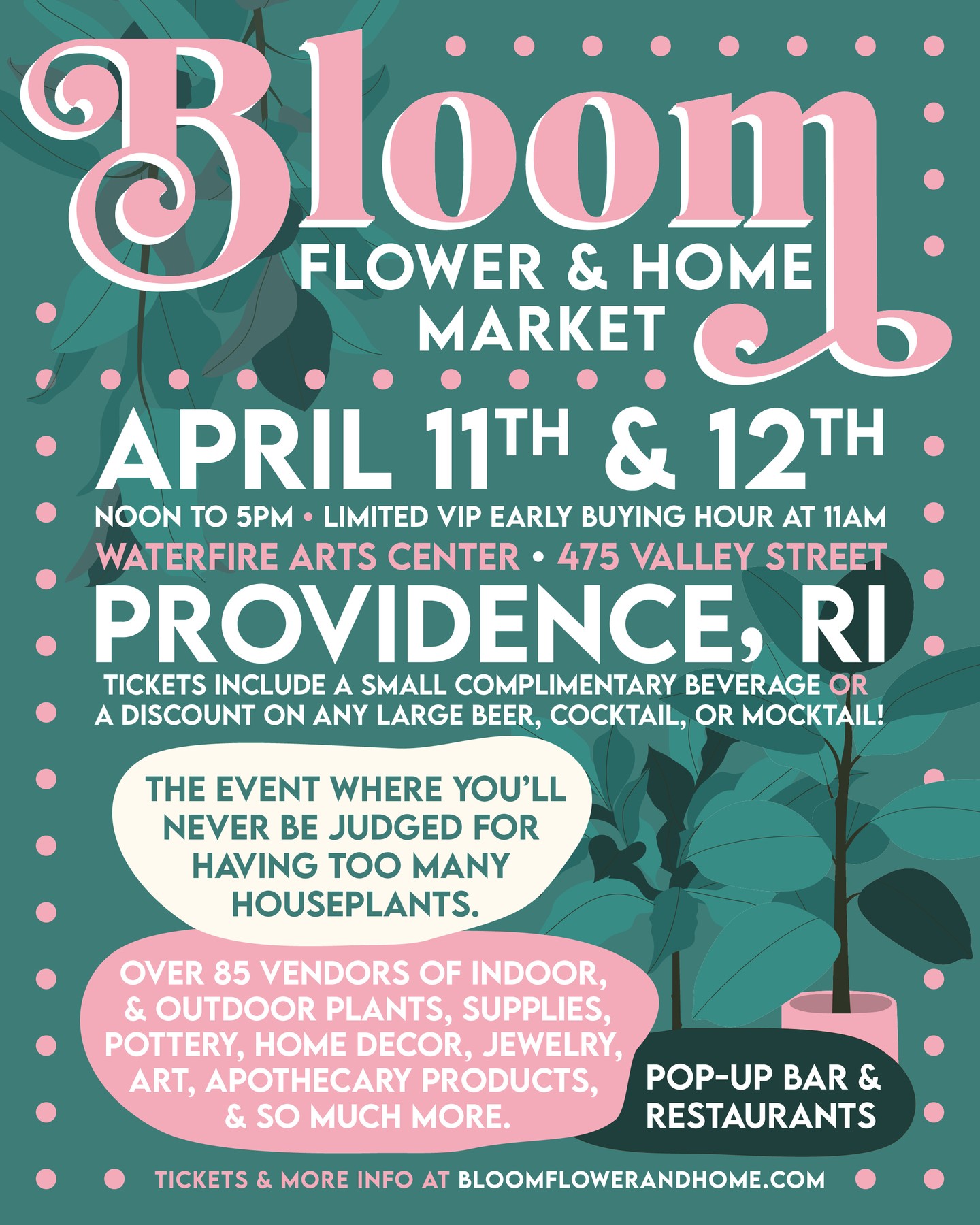 Bloom Flower and Home Event Venue ad creative