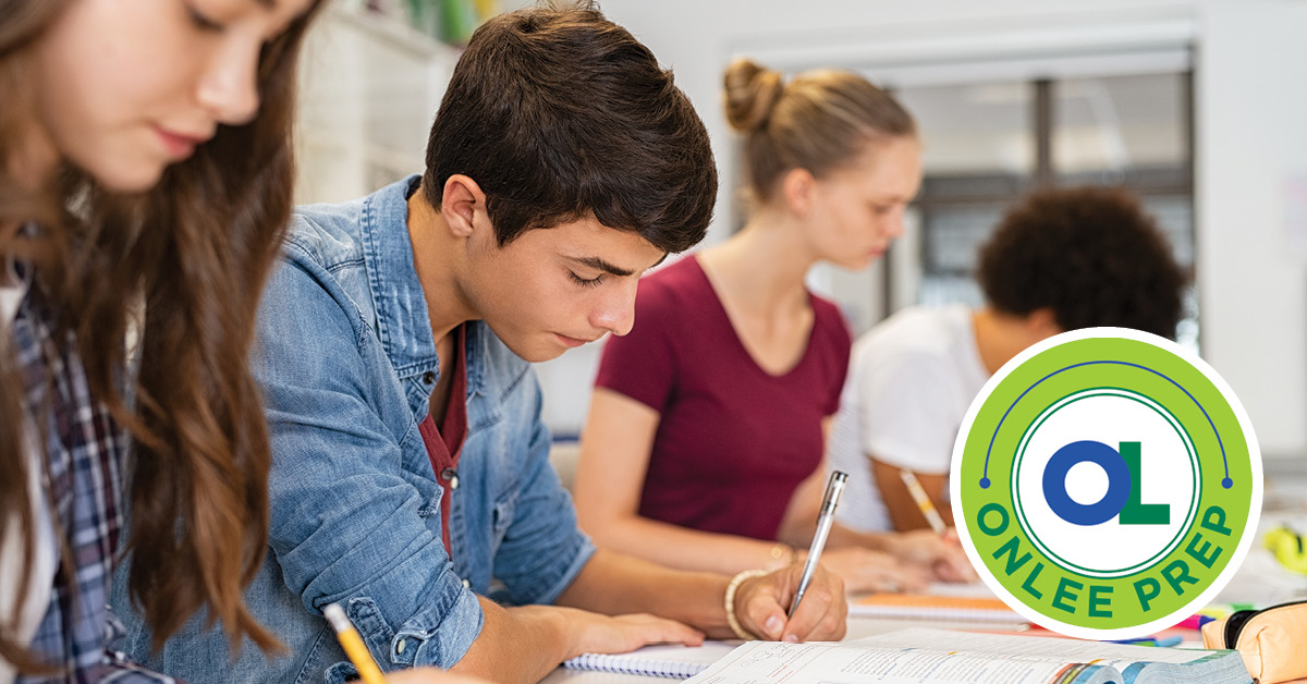 OnLee Prep Test Prep & Tutoring ad creative