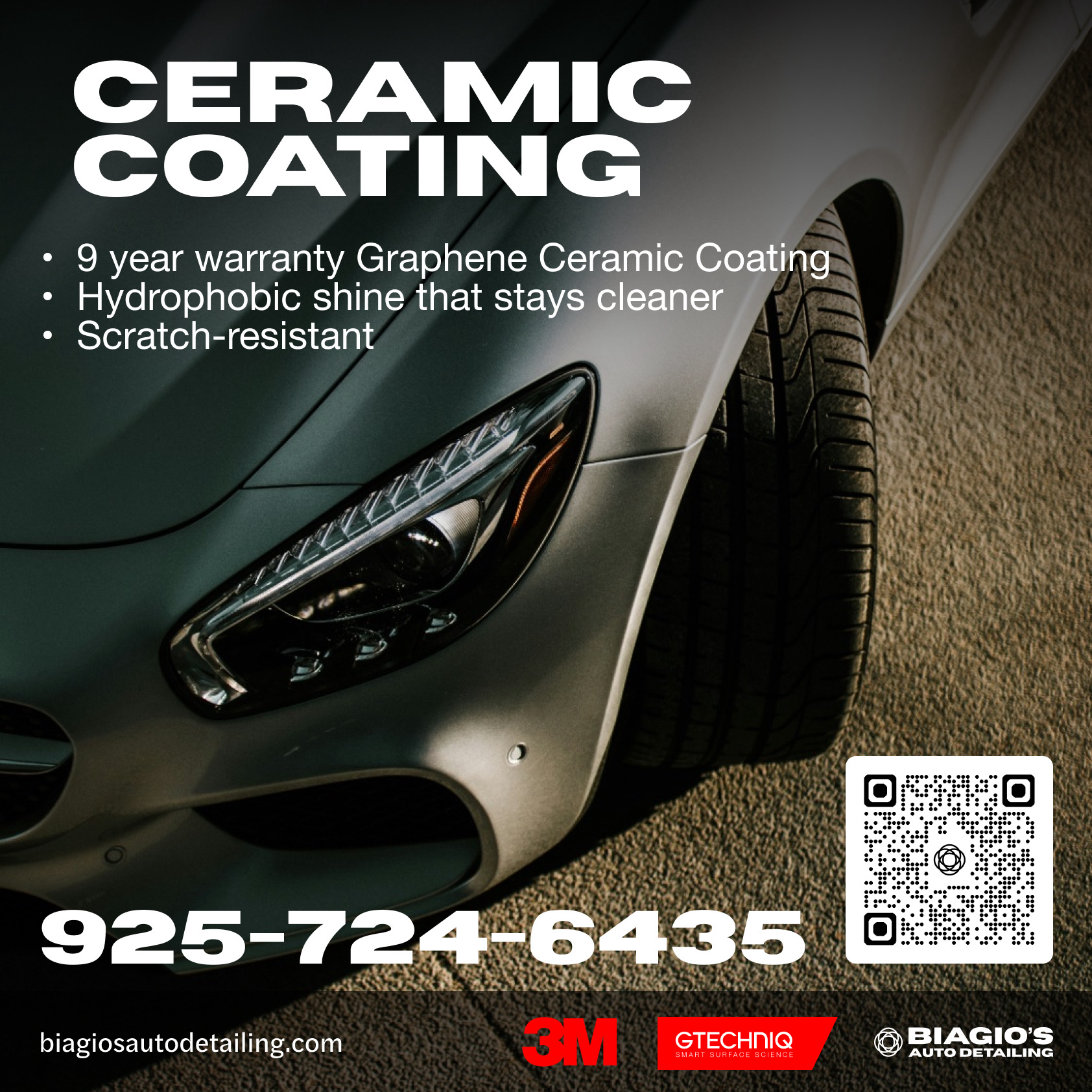 $300 Off 9-Year Graphene Ceramic Coating – Limited Time