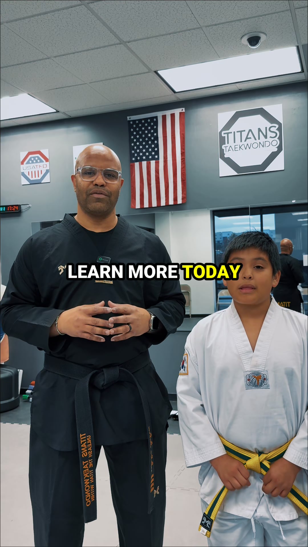 Titans Taekwondo Martial Arts ad creative