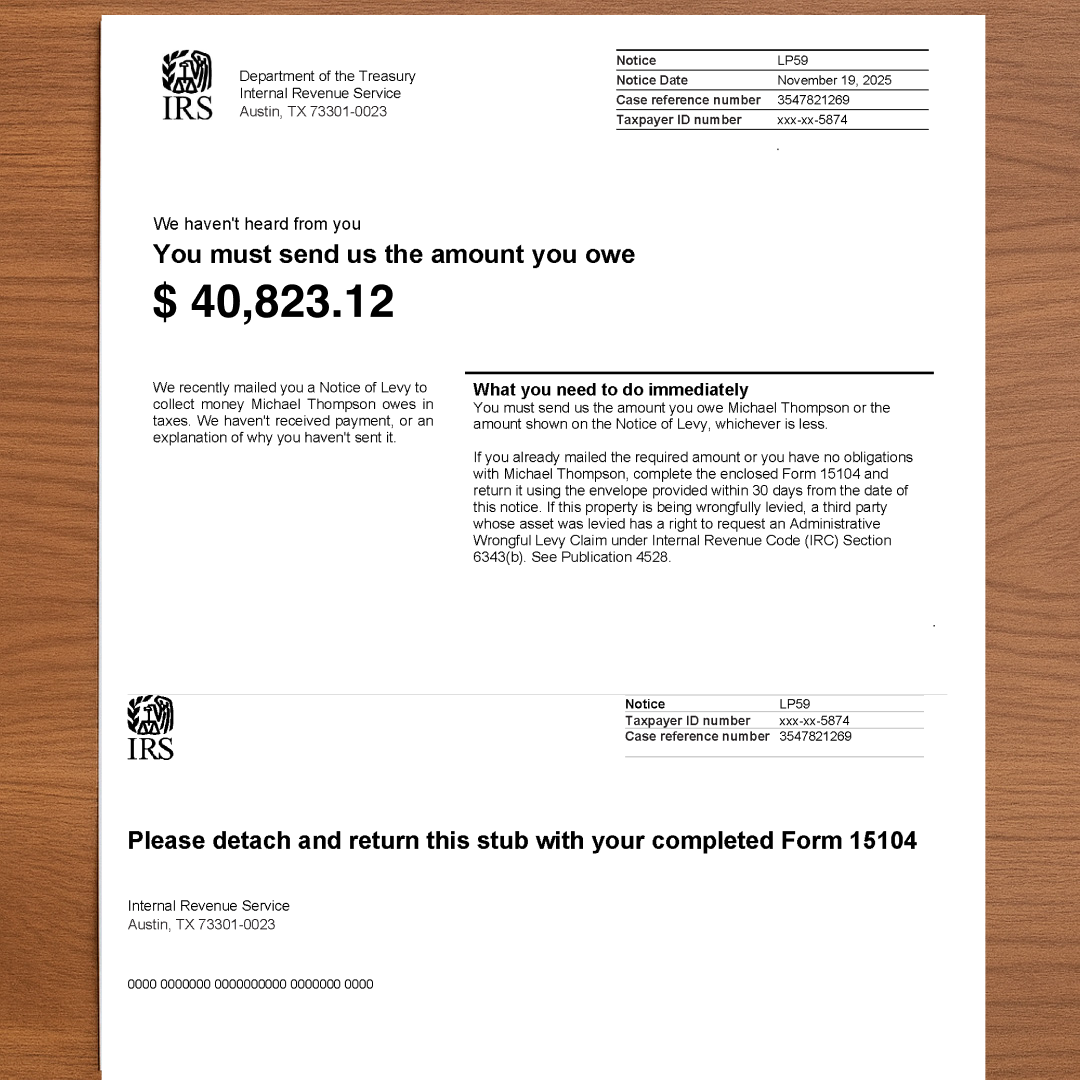 Taxpayer Network Tax Preparer ad creative