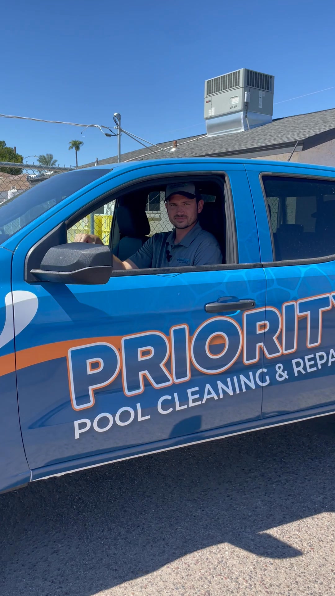 Priority Pools Pool Service ad creative