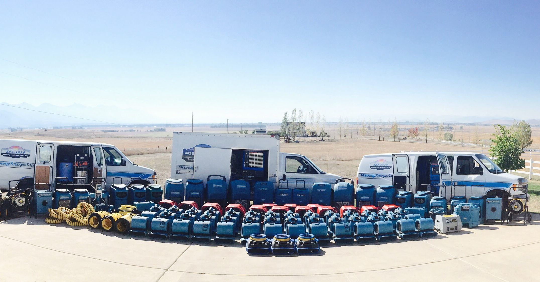 Marengo Carpet Cleaning Inc. & Flood Restoration Services Water Damage Restoration ad creative