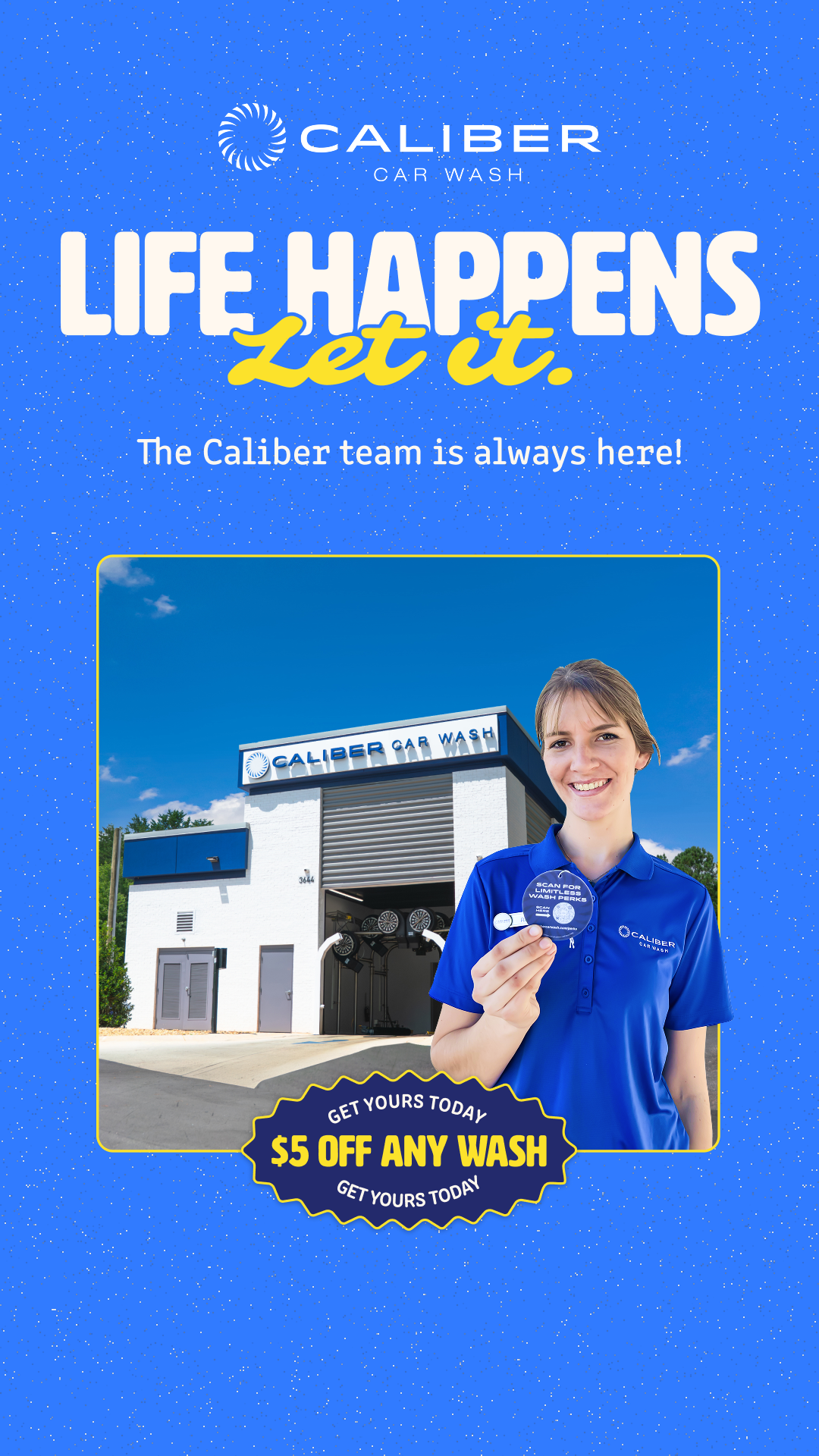 Caliber Car Wash Car Wash ad creative