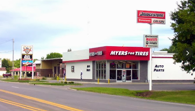 Myers for Tires Auto Repair ad creative