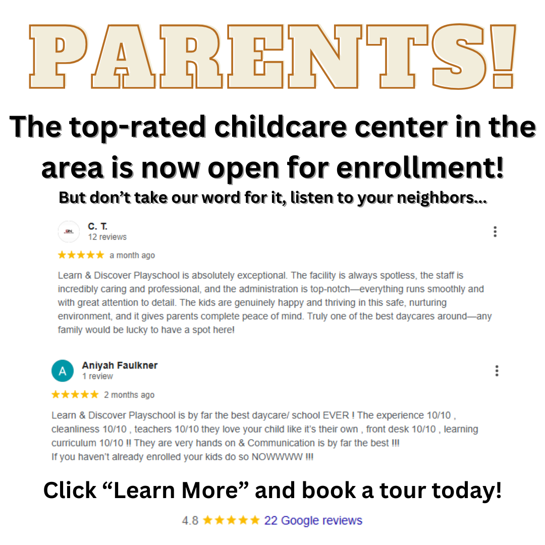 Learn & Discover Playschool Preschool ad creative