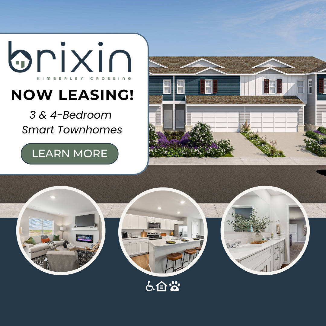 Brixin Townhomes of Kimberley Crossing Property Management ad creative