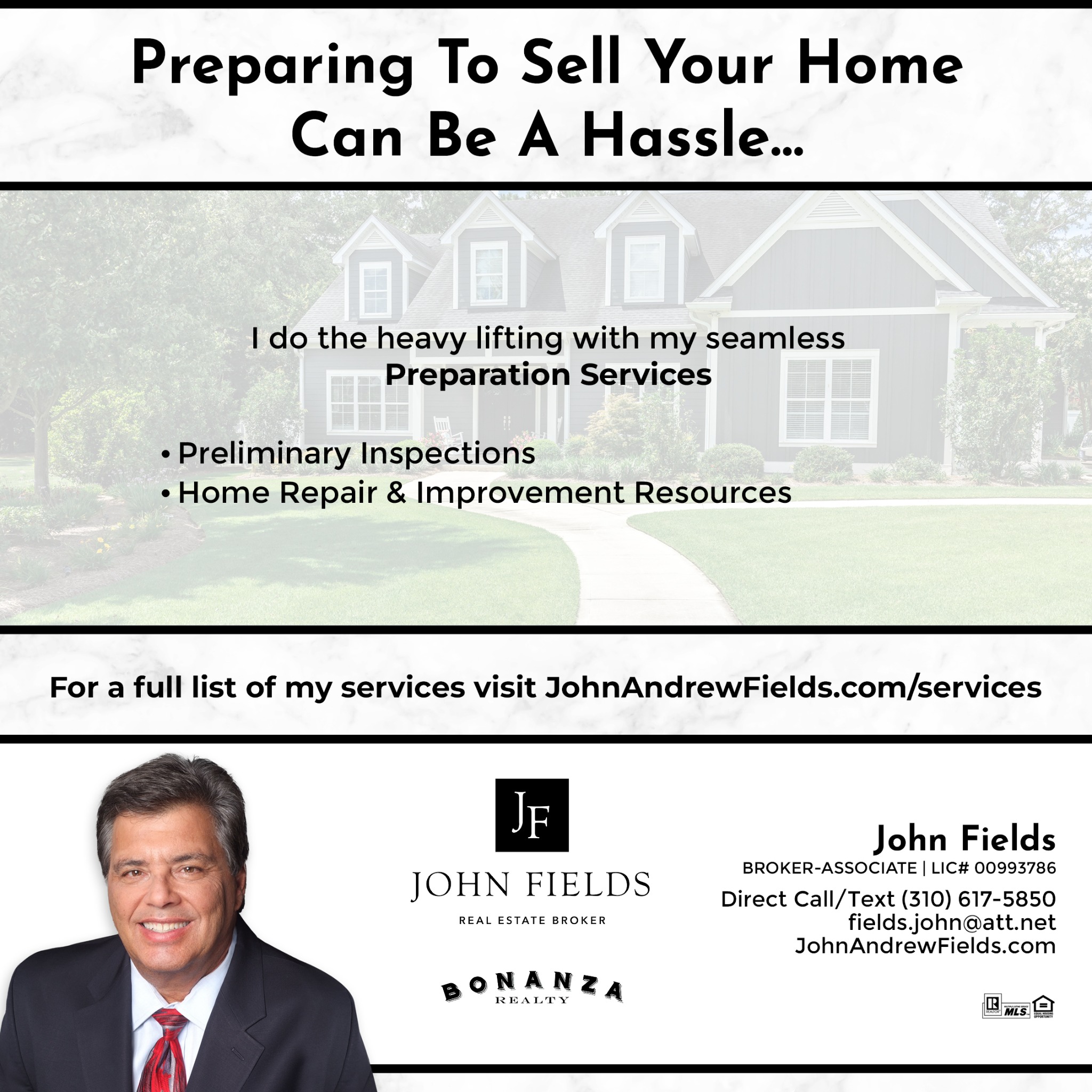 Bonanza Realty Real Estate Agent ad creative