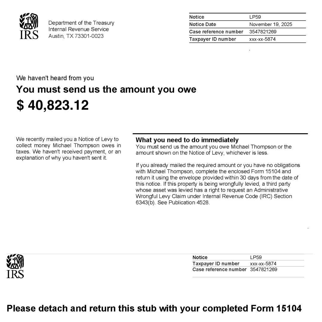 Taxpayer Network Tax Preparer ad creative