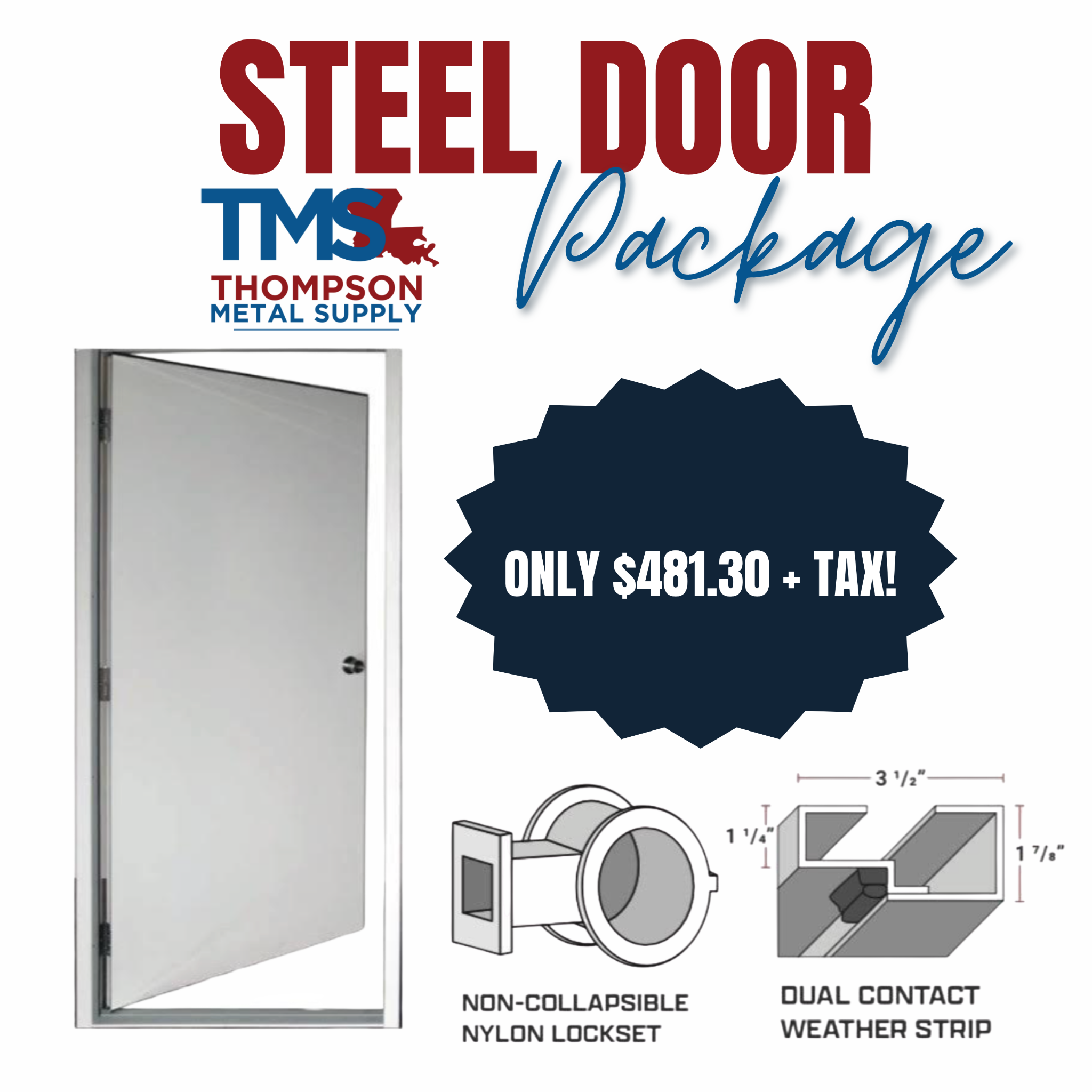 Thompson Metal Supply Window & Door ad creative