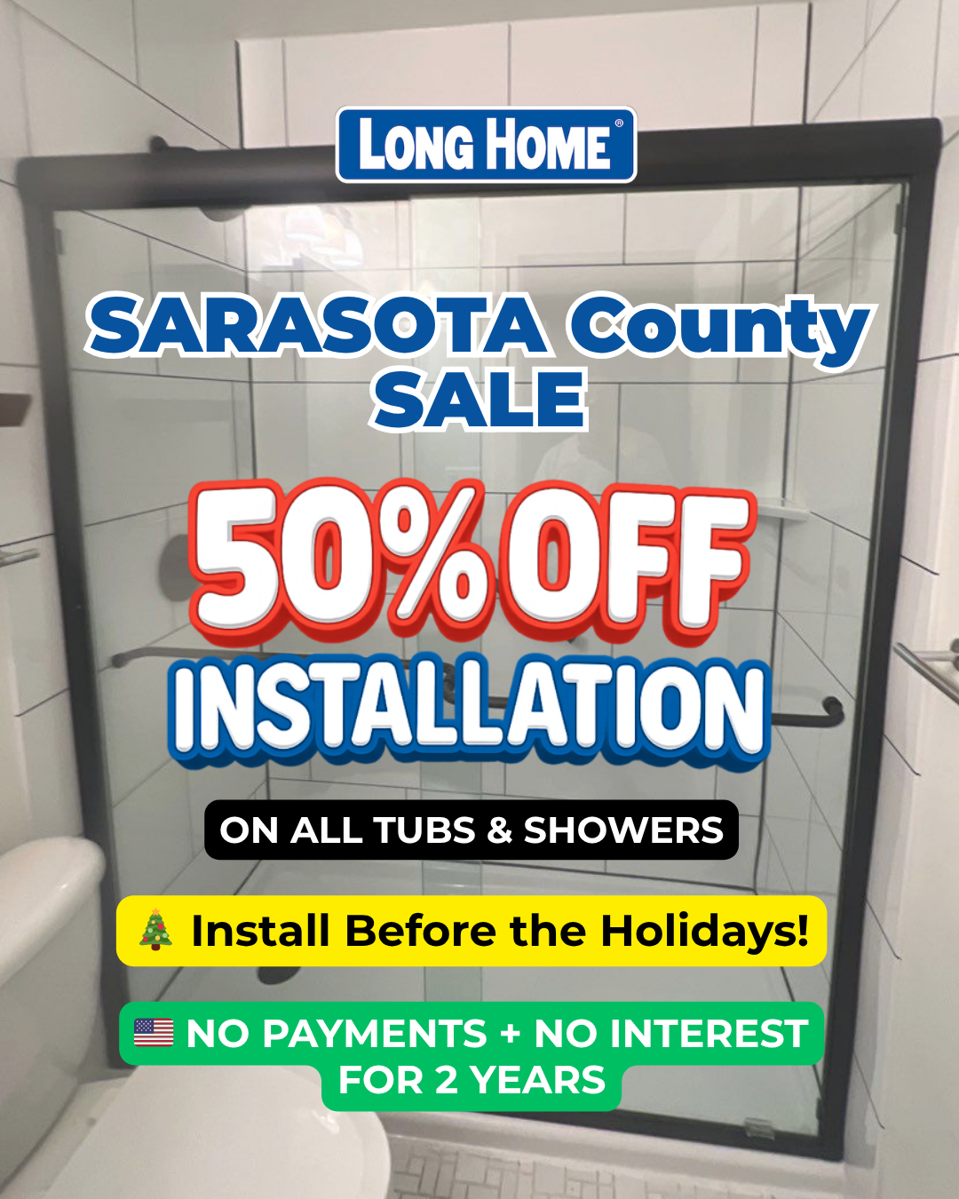 Long Home Kitchen & Bath Remodeling ad creative