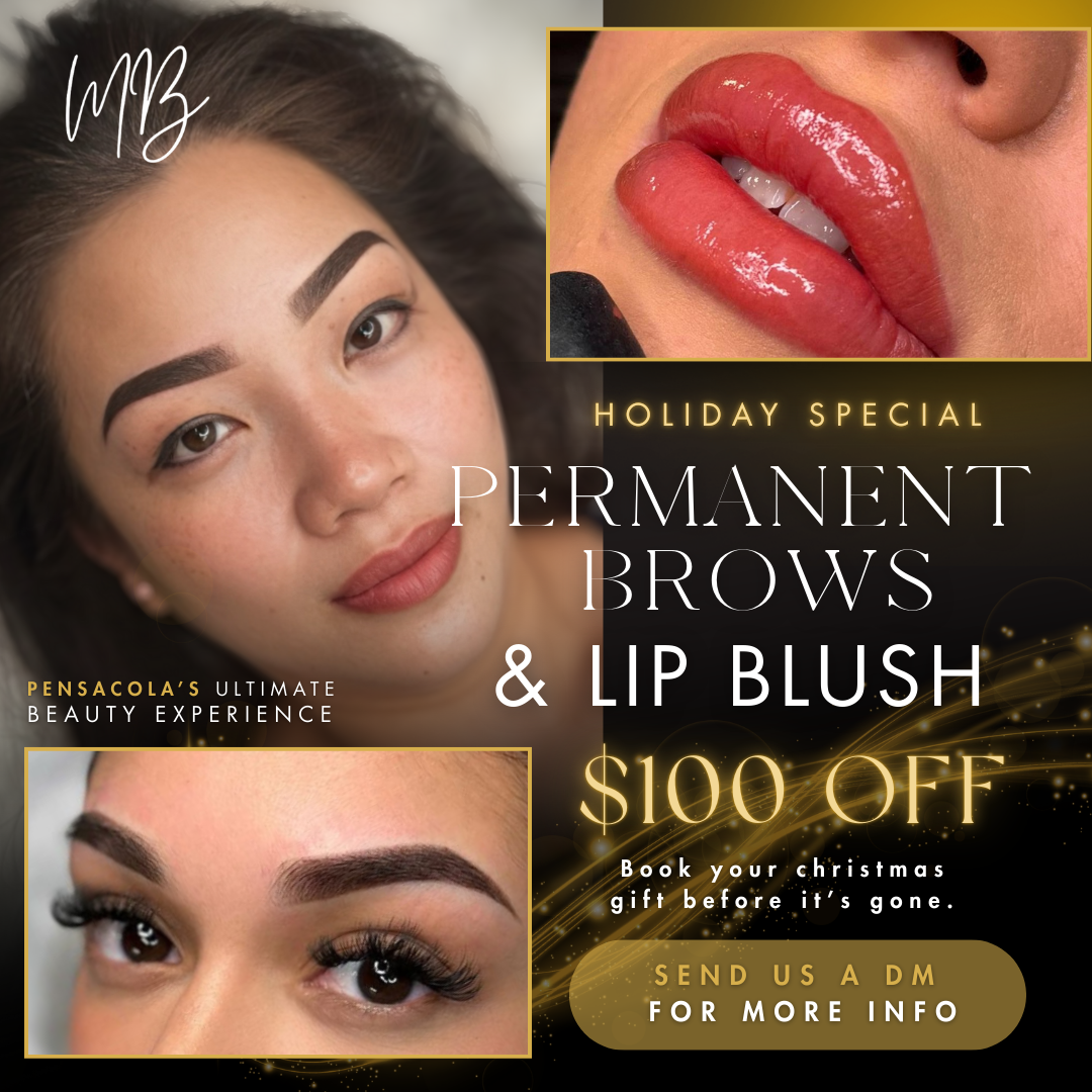 Brow and Lips Packages: $100 OFF! 🎁