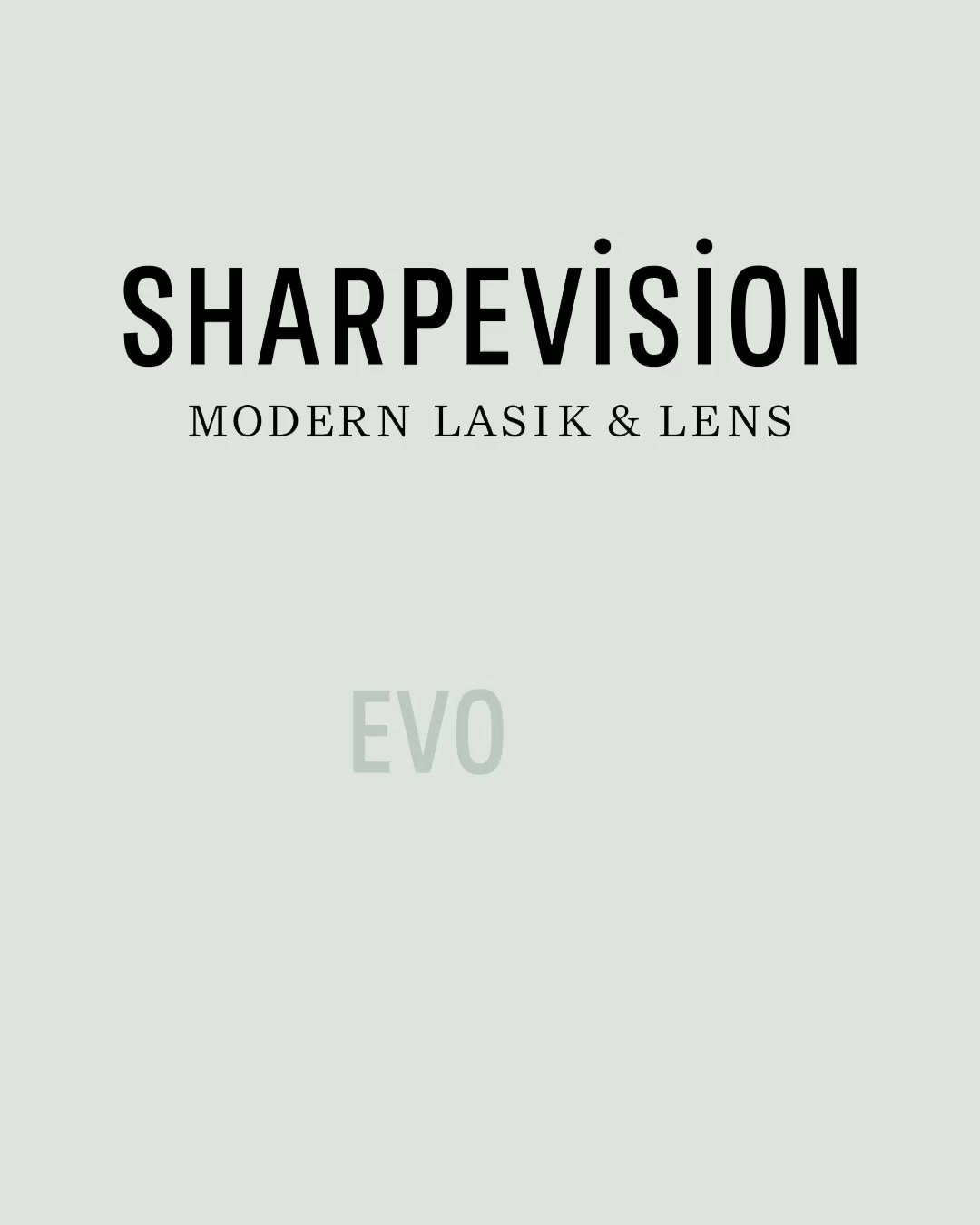 SharpeVision MODERN LASIK Optometrist ad creative