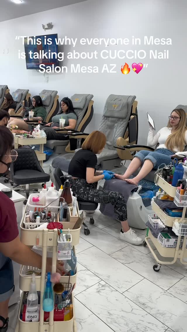 Cuccio Nails Spa Nail Salon ad