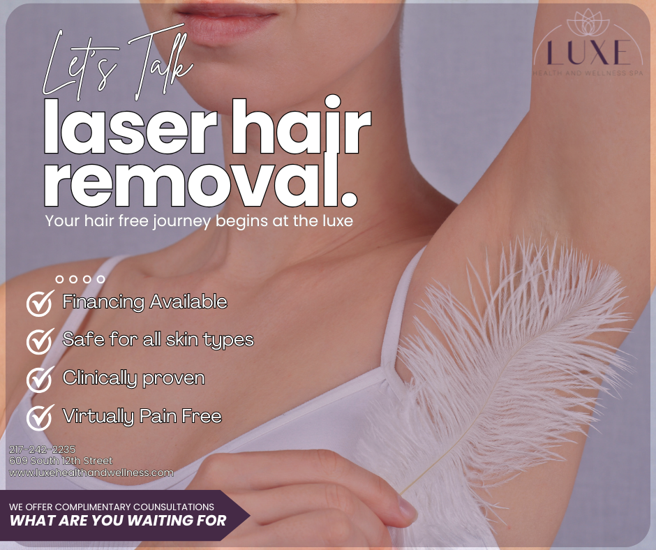 The Luxe Health and Wellness Spa Med Spa ad creative