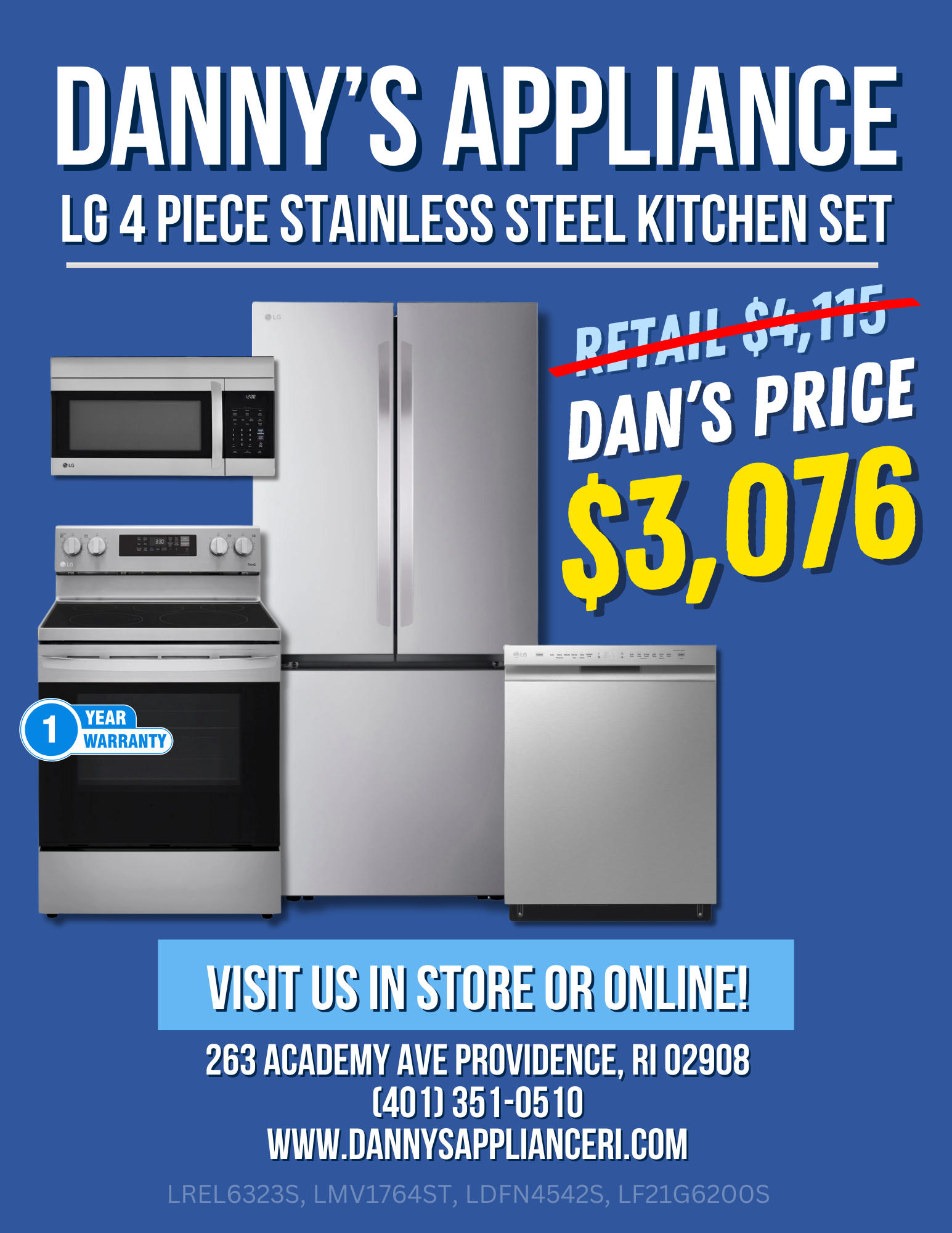 Danny's Appliance Sales, Service & Parts