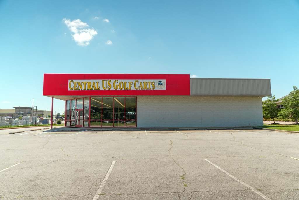 Central US Golf Carts Auto Repair ad creative