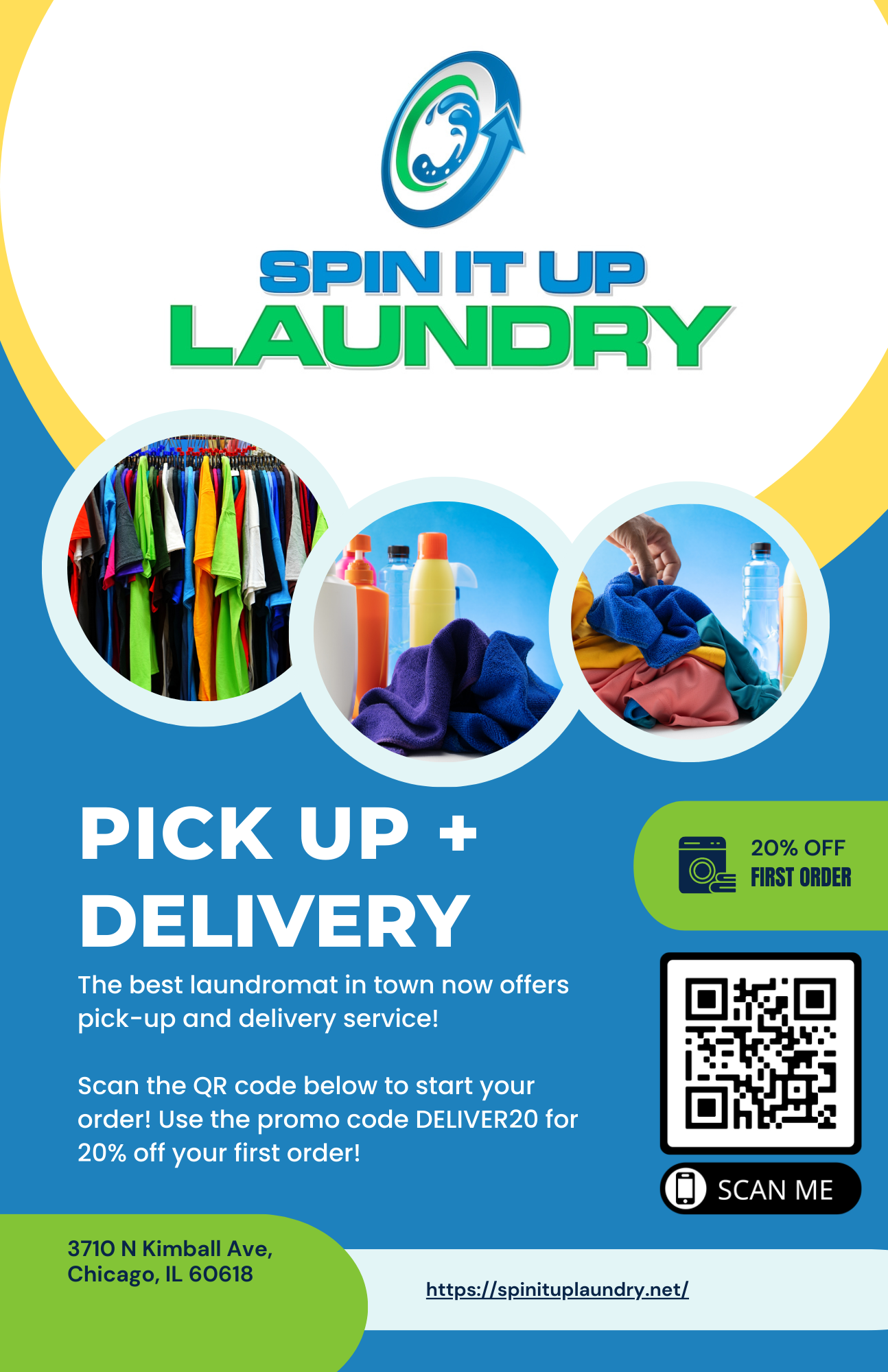 Incredibly Convenient Pickup/Delivery Laundry Service!