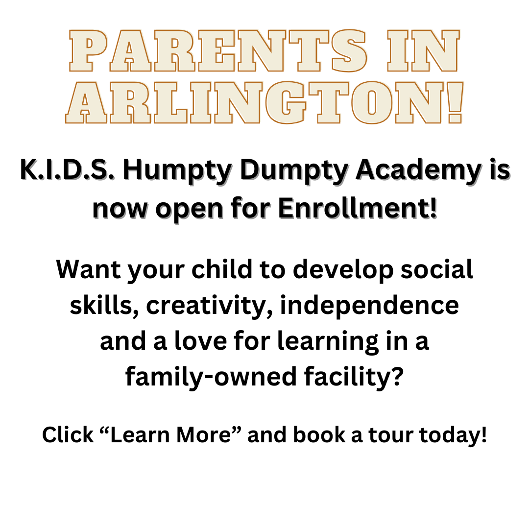 KIDS Humpty Dumpty Academy Daycare ad creative
