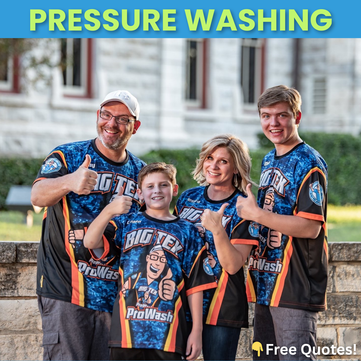 Free Pressure Washing Quote! 👉