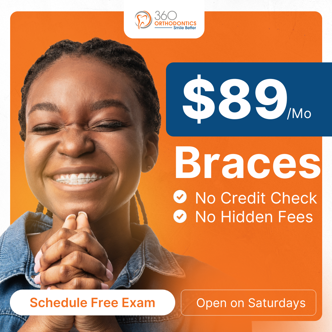 Braces For $89/Mo for a limited time only!