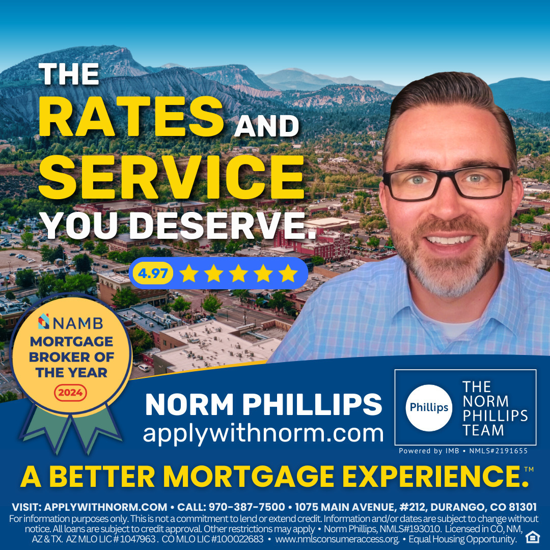 The Norm Phillips Team - Powered by IMB, NMLS# 193010 Mortgage Broker ad creative