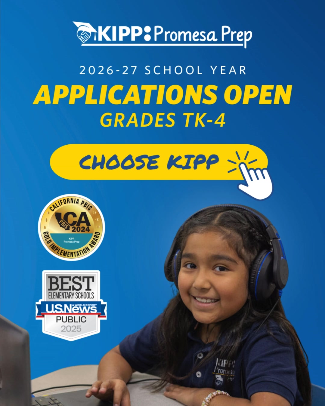 KIPP SoCal Public Schools Preschool ad creative