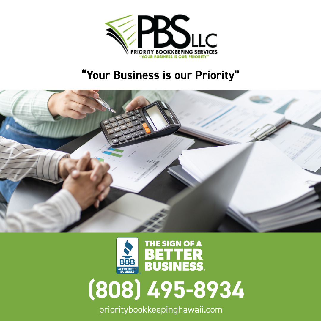Priority Bookkeeping Services LLC Accountant ad creative