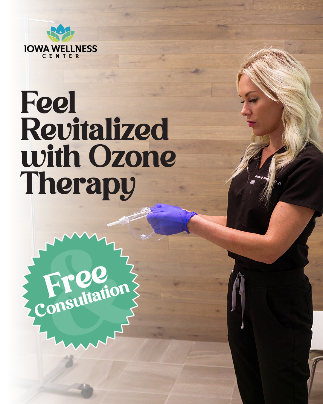 Iowa Wellness Center - North Liberty Wellness Center ad creative