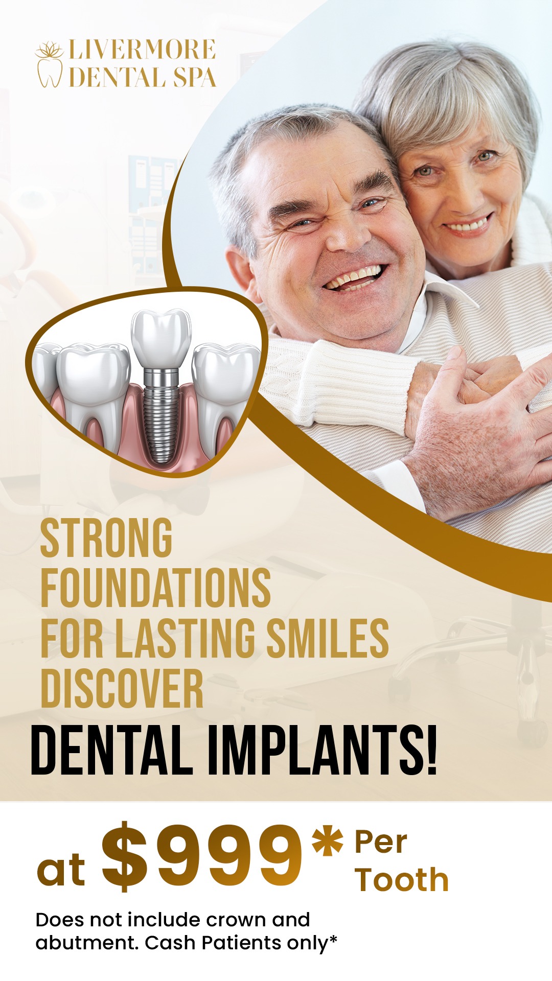 Dental Implants at Just $999/Tooth!